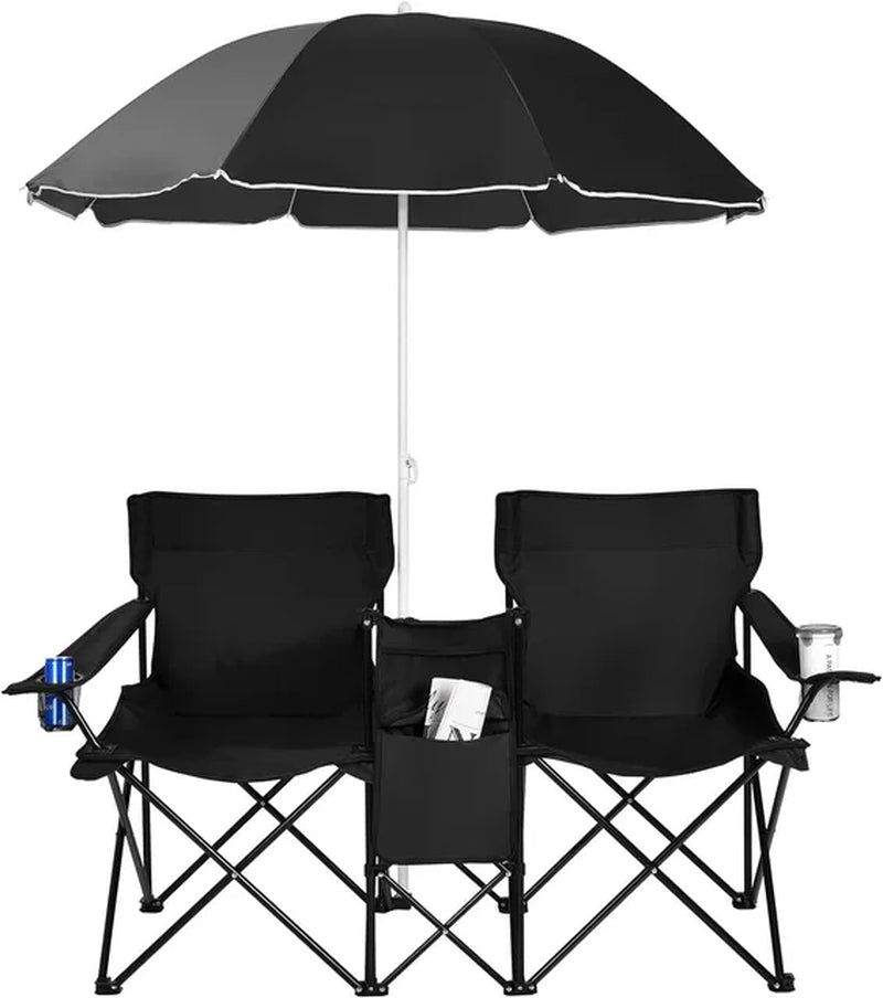 Double Folding Camping Chairs - Futura2050